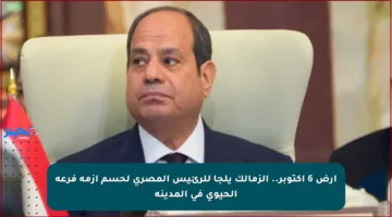 أرض 6 أكتوبر.. الزمالك يلجأ للرئيس المصري لحسم أزمة فرعه الحيوي في المدينة